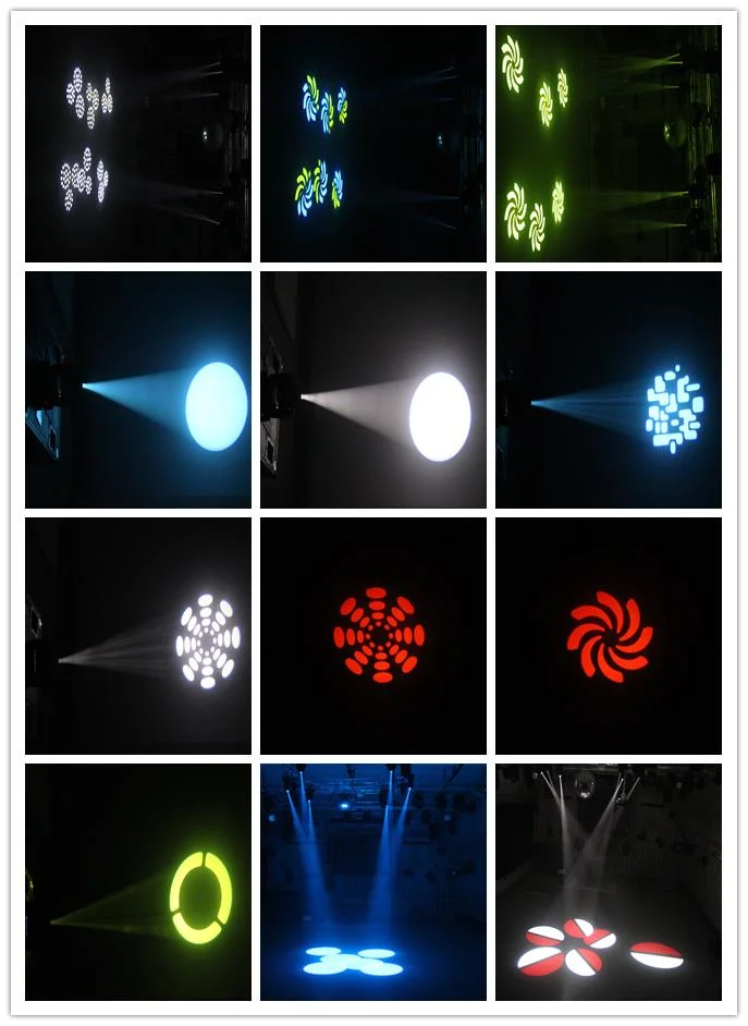 Inno Pocket 30W LED Spot Moving Head Stage Light Mini Spot Gobo Light for KTV Events