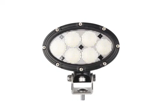 ECE R10 Oval 30W 5.5inch CREE LED Flood Work Light for Agriculture Tractor Forklift Forestry Machinery Heavy Duty (GT16215)