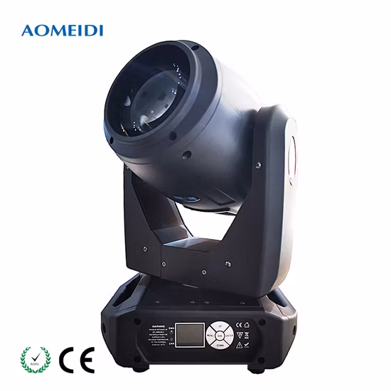 Rainbow Prisms Sharpy 250W Super Beam Moving Head Stage Lights for Party Wedding