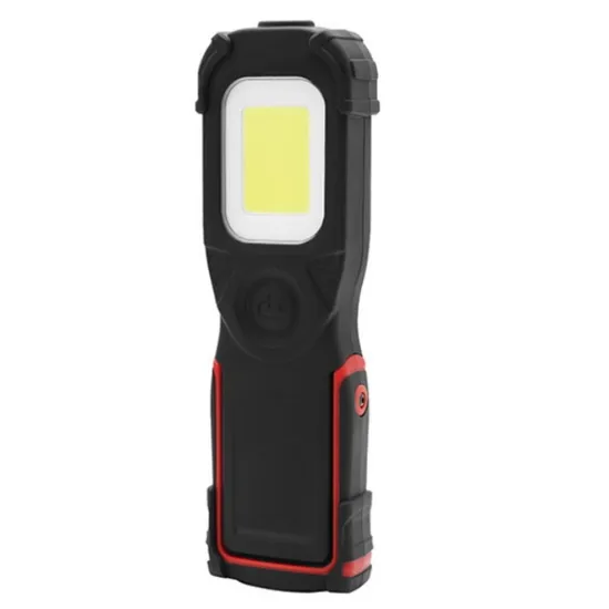1000 Lumen Power Bank Function Rechargeable Inspection LED Working Light with Rotating Bracket Bright Portable COB Work Light 