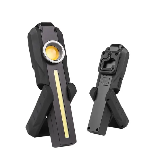 USB Rechargeable LED COB Light Torch Magnetic with Built