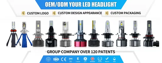 High Power 60W H4 Fan Cooling LED Headlight Bulb for Auto Cars 