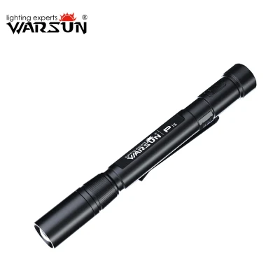 Warsun New Style Portable XPE LED Mini Flashlight High Quality Pen Lamp Pocket Torch Handheld Pen Light with Clip