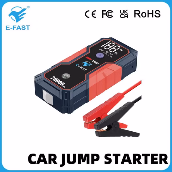 20000mAh Portable Jump Starter Mini Battery Booster for Diesel/Gasoline Vehicle