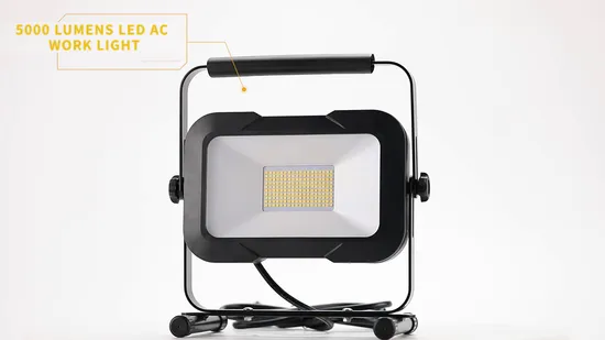 LED Work Light Battery Operated 1800L 15W AC 120V