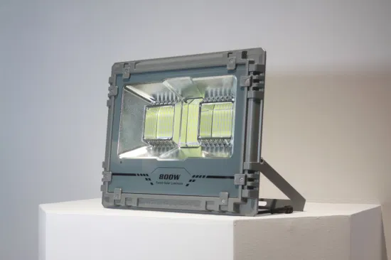 100W Solar Powered Motion Activated LED Security Flood Lighting