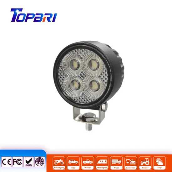 Ultra Bright 20W CREE LED Work Lamp for Motorcycles 