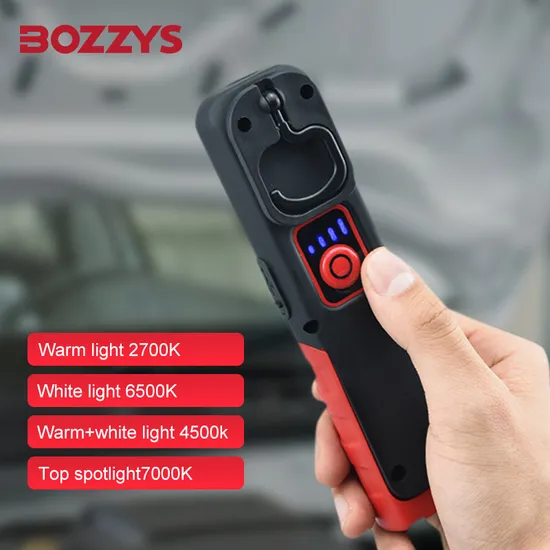 USB Rechargeable COB+XPE Workshop Inspection Working Light Car Maintenance Lamp 