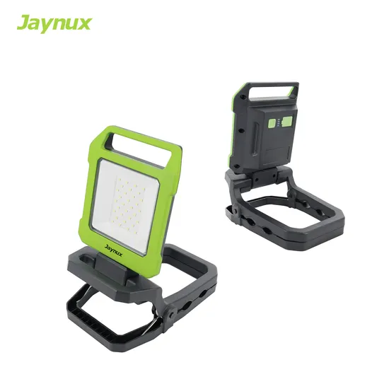 20W Portable Rechargeable LED Working Light with Rotatable Clamp and Power Bank 