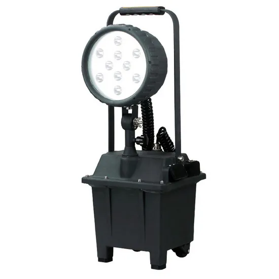 Factory Supply 30W LED Ex Emergency Lamp Mobile Portable Work Lamp Explosion Proof 
