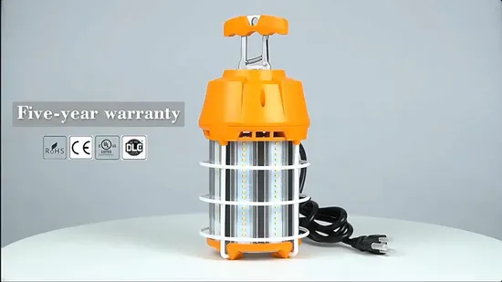 Aluminum 60W 80W 100W 150W ETL CE RoHS portable Temporary LED Work Lamp 