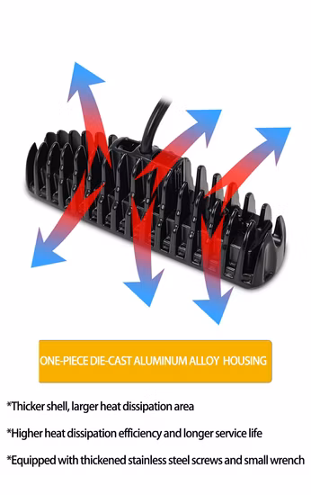 30W Forklift Safety Warning Red Zone Light Super Bright LED Long Line Arc Beam U Shape Light 12
