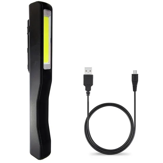 Wholesale Hot Car Working Lamp Rechargeable Pocket Inspection Handle Spotlight LED Flashlight Magnetic Clip COB LED Work Light 