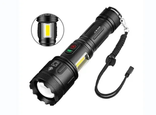 High Power Xhp160+COB Flashlight Type