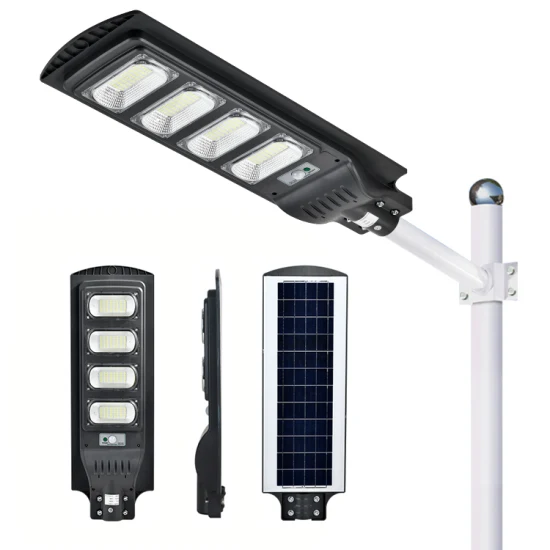 Wholesale Best Price 100W 150W 200W 250W Outdoor Deck Energy Powered Panel Flood Motion Sensor Road Outdoor Garden Wall LED All in One Solar Street Light